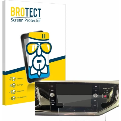 Afbeelding van BROTECT Screenprotector voor Volkswagen Polo VI Ready 2 Discover 8&quot; Folie Beschermfolie Beschermglas transparant
