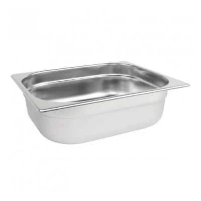 Image de Bac Gastro Inox GN 1/2 100 mm Vogue Inox620 cl