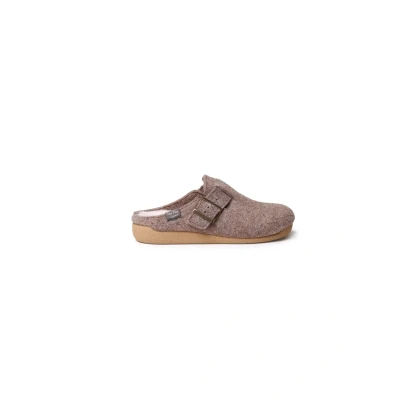 Afbeelding van Toni Pons MIMA FP Pantoffels, Dames, Maat: 36, Taupe Textiel