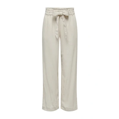 Afbeelding van JDY Broek, Dames, Maat: 40, Oatmeal detail:melange