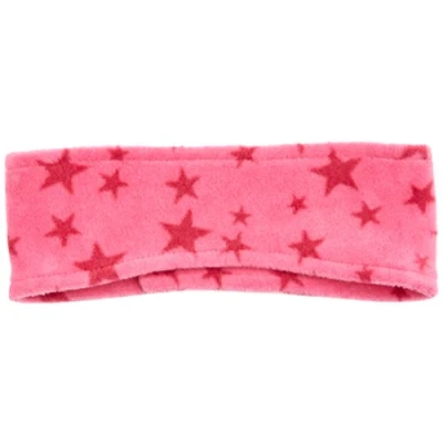 Afbeelding van Playshoes Fleece hoofdband voor kinderen Onesize Sterren Roze maat