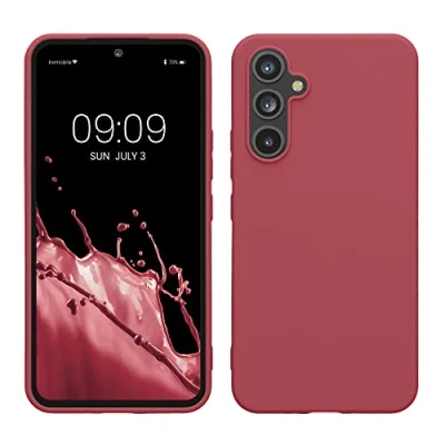 Afbeelding van kwmobile telefoonhoesje geschikt voor Samsung Galaxy A54 5G Hoesje smartphone Back cover in donkerroze