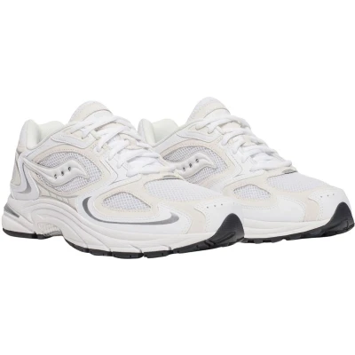 Afbeelding van Saucony GRID JAZZ 9 Unisex Sneakers laag, Maat: 37, White/off white Leer en textiel