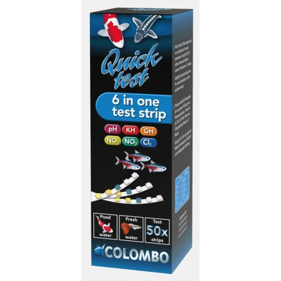 Afbeelding van Colombo Sneltest 6in1 Pond Testen 50 Strips