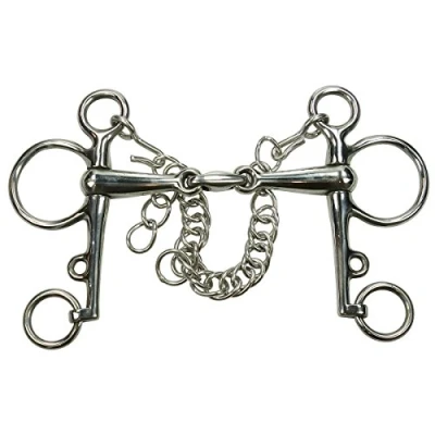 Afbeelding van BR Dubbel Gebroken Pelhambit 18 mm 12,5 RVS Grijs
