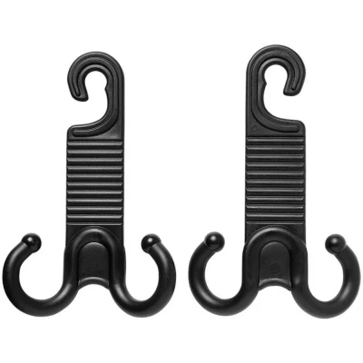 Afbeelding van ProPlus Hoofdsteun Hanger met Dubbele Haak Hoofdsteunhaken Autostoel (2 stuks)