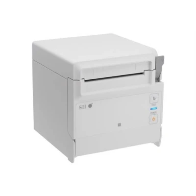 Image de Seiko Instruments RP F10 series Imprimante de reçus thermique en ligne Rouleau (8 cm) 203 dpi jusqu&#039;à 250 mm/sec USB, Bluetooth, hôte USB outil coupe blanc