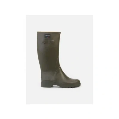 Afbeelding van Aigle Cessac Regenlaarzen, Heren, Maat: 40, Oliv Natuurrubber