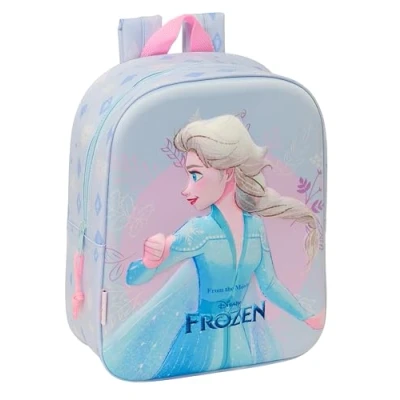 Afbeelding van Schoolrugzak Frozen Lila 22 x 27 10 cm 3D
