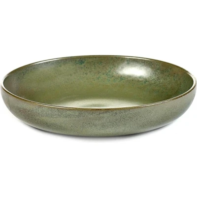 Afbeelding van Serax Surface Diep Bord 21 Cm Legergroen