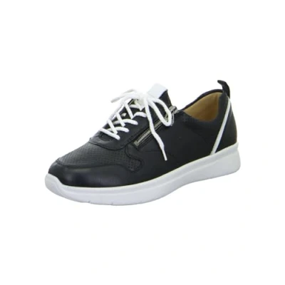 Afbeelding van Ganter Kira dames sneaker zwart maat 40.5 (EU) 7 (UK)
