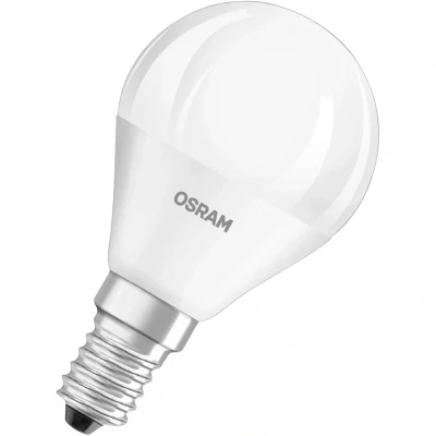 Afbeelding van OSRAM 4058075832107 LED lamp Energielabel F (A G) E14 Kogel 4.9 W = 40 Neutraalwit (Ø x l) 45 mm 79 1 stuk(s)