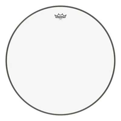 Afbeelding van Remo Emperor Clear 24&quot;, basDrum Batter/Reso Bass drumvel