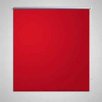 Afbeelding van Rolgordijn verduisterend 60 x 120 cm rood