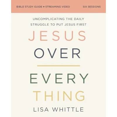 Afbeelding van Jesus Over Everything Bible Study Guide plus Streaming Video