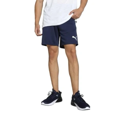 Afbeelding van Sportbroek PUMA Men teamGOAL Training Short Navy White Persian Blue S