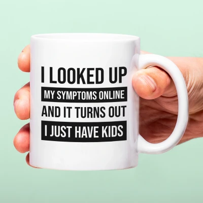 Afbeelding van Mok I looked up my symptoms
