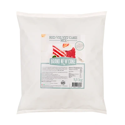 Afbeelding van BrandNewCake Red Velvet Cake mix 2,5kg. Glutenvrij