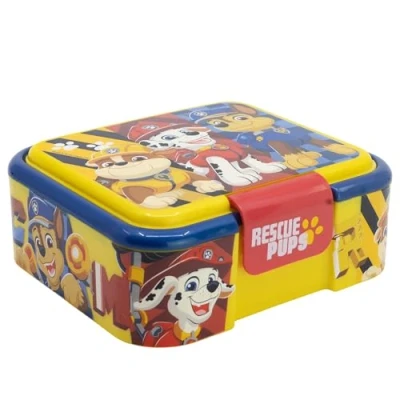 Afbeelding van Robuesta Paw Patrol lunchbox voor kinderen met 3 vakken