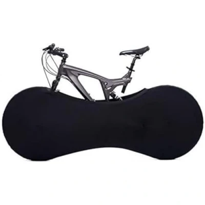 Afbeelding van Second Chance Uniseks zwarte indoor fietshoes voor volwassenen houdt je huis Propber, zwart, standaard