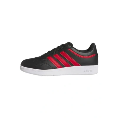 Afbeelding van adidas HOOPS 4.0 SHOES Uniseks schoenen, Core Black/Team Power Red 2/ftwr Wit