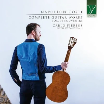 Afbeelding van Carlo Fierens Napoléon Coste: Complete Guitar Works Vol. 5 Souvenirs (CD)