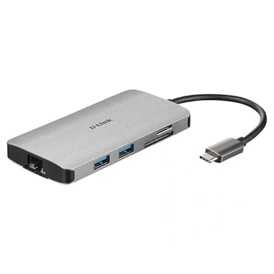 Image de D Link DUB M810 Station d&#039;accueil USB C / Thunderbolt 3 HDMI GigE