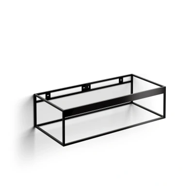 Afbeelding van Clou Frame rvs kokerprofielkast 110 cm mat zwart poedercoat