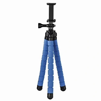 Afbeelding van Hama Statief &quot;Flex&quot; voor smartphone en GoPro, 26 cm, blauw