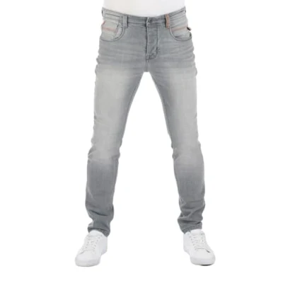 Afbeelding van riverso RIVCaspar Herenjeans, slimfit, used look, katoen, denim stretch, zwart, blauw, grijs, W29, W30, W31, w32, w33, w34, w36 w38, Zwart (B132)