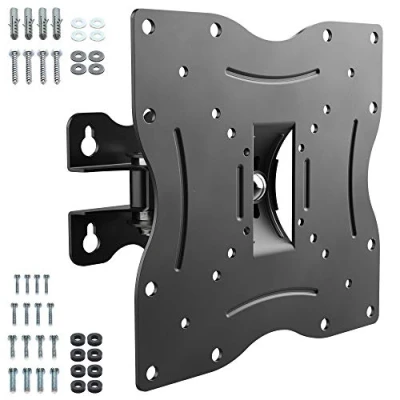 Afbeelding van RICOO TV muurbeugel, plat, draaibaar, kantelbaar, universeel, 13 32 inch (33 81 cm) R12, wandbevestiging, gebogen display, VESA 200 x 200, zwart