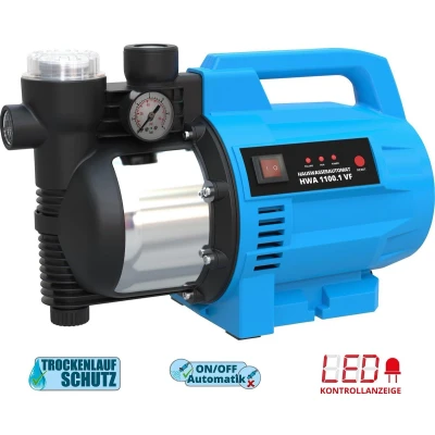 Afbeelding van Güde Waterpomp Tuinpomp automatisch watersysteem met waterfilter 1100W 4600L/u Max. temperatuur 35C