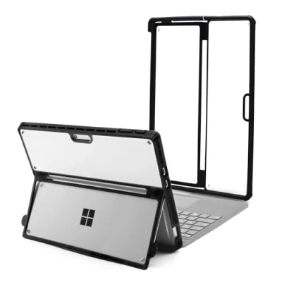 Afbeelding van Omnpak Surface Pro 11/10/9 tablethoes, harde hoes, schokbestendig, meerdere kijkhoeken, compatibel met toetsenbord Type Cover