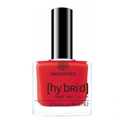 Image de Alessandro Hybrid Soul Gel Polish 110 Classic Red 8 ml