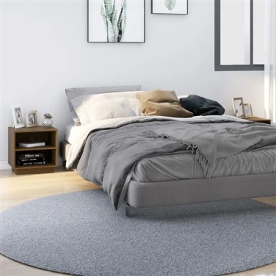 Afbeelding van Nachtkastjes 2 st 40x34x40 cm massief grenenhout honingbruin