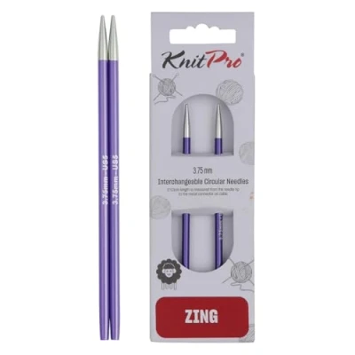 Afbeelding van KnitPro Zing verwisselbare breipunten speciaal 3.75mm 3st