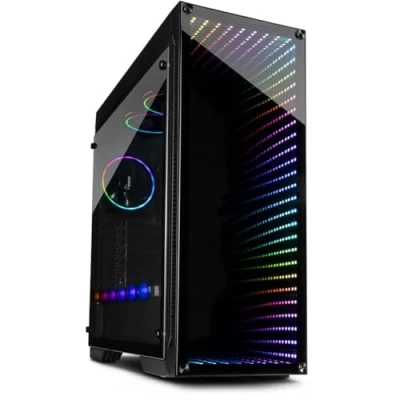 Afbeelding van Inter Tech X 908 Infini2 Tower PC behuizing Zwart