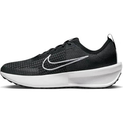 Afbeelding van Nike Performance Interact RUN Hardloopschoenen neutraal, Heren, Maat: 43, Black/white/anthracite Textiel/ synthetisch