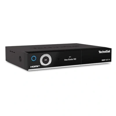 Afbeelding van TechniSat 0000/4767 (DVB S, DVB S2, CI+ slot), TV ontvanger, Zwart