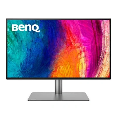 Image de BenQ PD2725U Écran design (technologie AQCOLOR, 27&quot;, 4K UHD, P3 Wide Color, Thunderbolt 3, DisplayHDR 400, KVM, compatible avec MacBook Pro M1/M2), noir