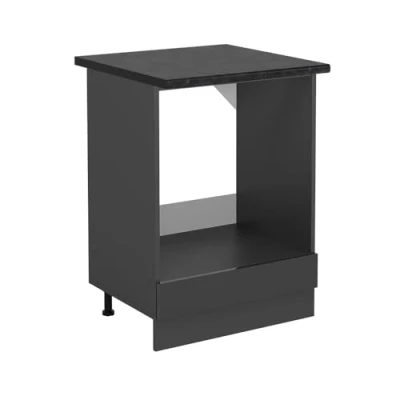 Afbeelding van Vicco Ovenombouwkast R Line, Antraciet Hoogglans/Antraciet, 60 cm , WB