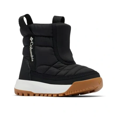 Afbeelding van Columbia Snowtrot Mid Sneeuwlaarzen, uniseks, kinderen, Zwart zeezout.