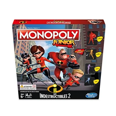 Afbeelding van Monopoly Junior spel onverwoestbaar gezelschapsspel E1781
