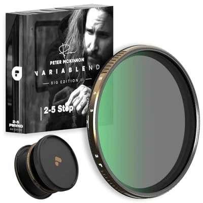 Afbeelding van PolarPro Vario VND filter 2/5 stops Peter McKinnon Mist Edition II 82mm