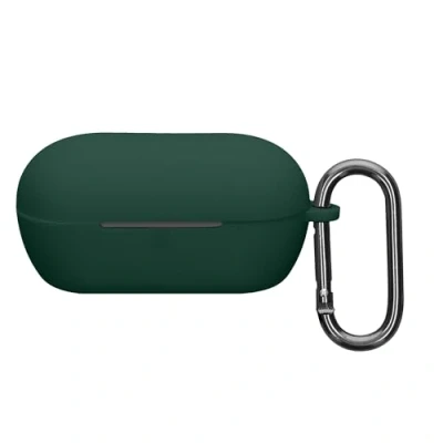 Afbeelding van kwmobile cover voor oordopjes case geschikt Sony WF C710N Trendy beschermhoes draadloze in donkergroen
