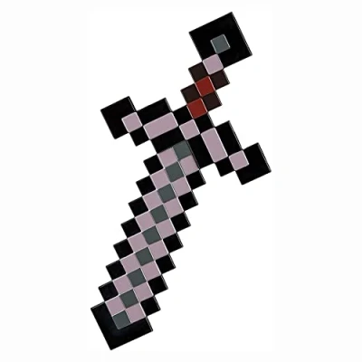 Afbeelding van Minecraft Plastic Replica Nether Sword 51 cm