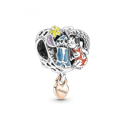 Afbeelding van Pandora Disney Dames Bedel Gouden plating Zilverkleurig