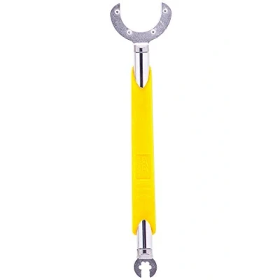 Image de Clé à rayons et moyeux Super B TB 5519 Mavic 7 mm jaune / argent