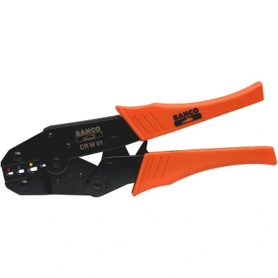 Afbeelding van BAHCO CR W 01 krimptang met ratelmechanisme voor geïsoleerde bevestigingen 0.5 6.0 mm2 / 20 10 AWG