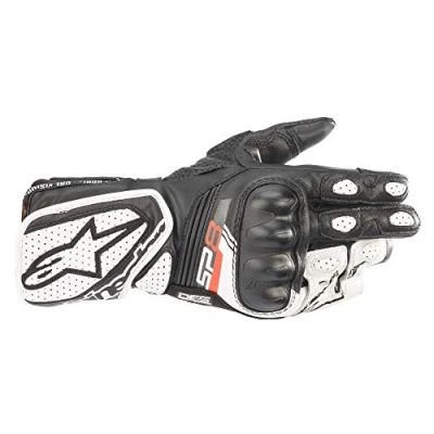 Afbeelding van Alpinestars Stella Motorhandschoenen SP 8 V3, leer, zwart/wit, L